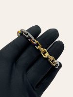 Louis Vuitton Rainbow Monogram Chain Link Bracelet