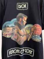 Dior X Jack Kerouac Embroidered Logo Top