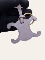 Celine Triomphe Leather Charm