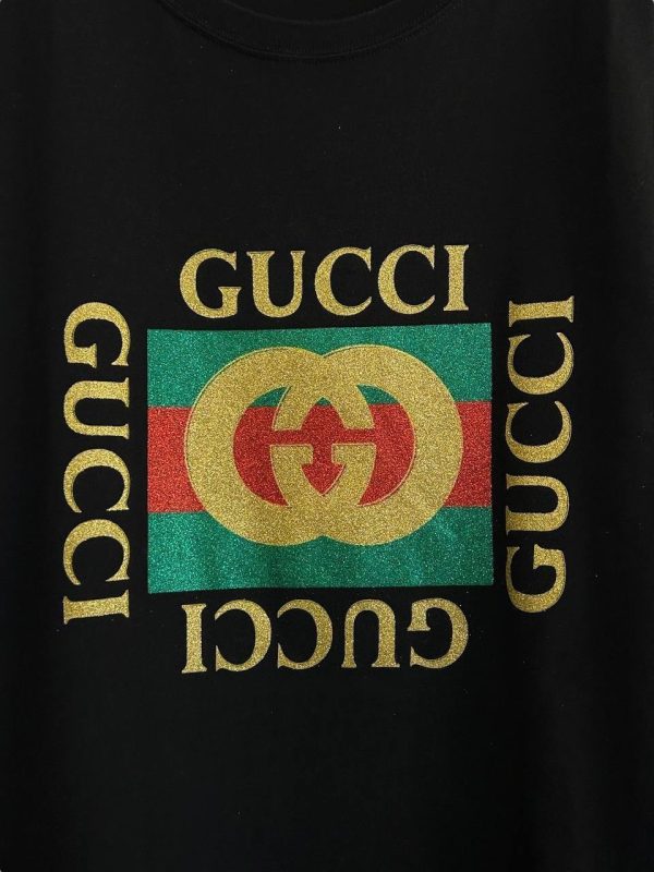 Gucci Glitter Logo T-Shirt