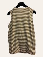 Chanel CC Striped Sleeveless Top