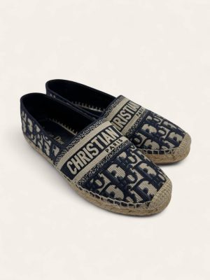 Dior Granville Espadrilles Size 37.5