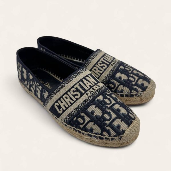 Dior Granville Espadrilles Size 37.5