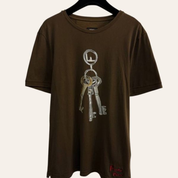 Fendi Graphic Logo T-Shirt