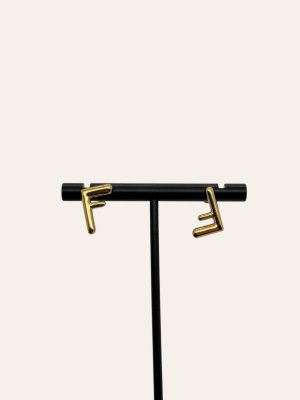 Fendi FF Logo Earring