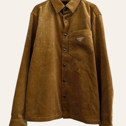 Prada Corduroy Oversized Shirt