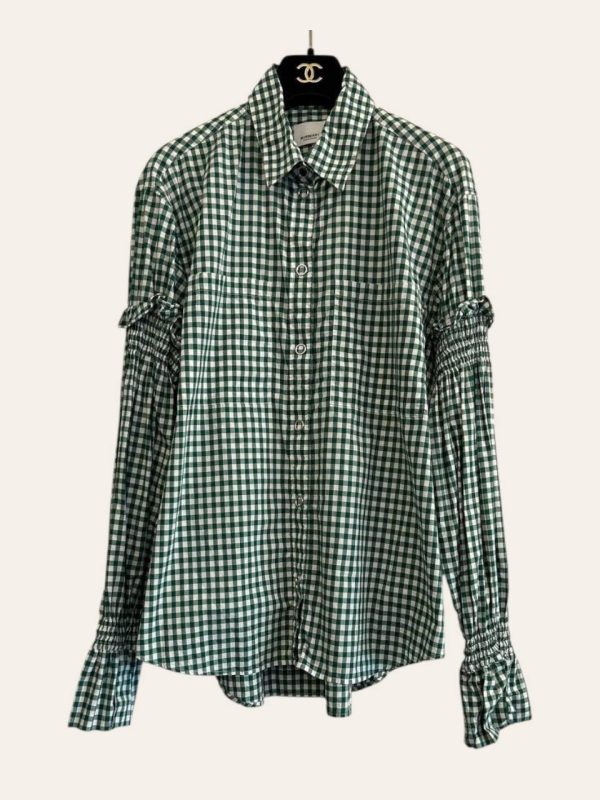 Burberry Checkered Plaid Shirt