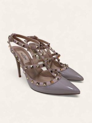 Valentino Rockstud Caged Heels Size 37