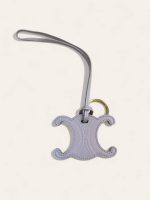 Celine Triomphe Leather Charm