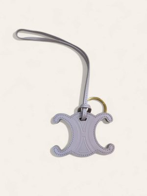 Celine Triomphe Leather Charm