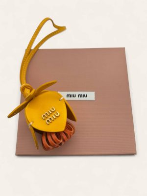 Miu Miu Leather Trick Charm