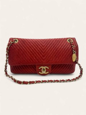 Chanel Chevron Flap Bag