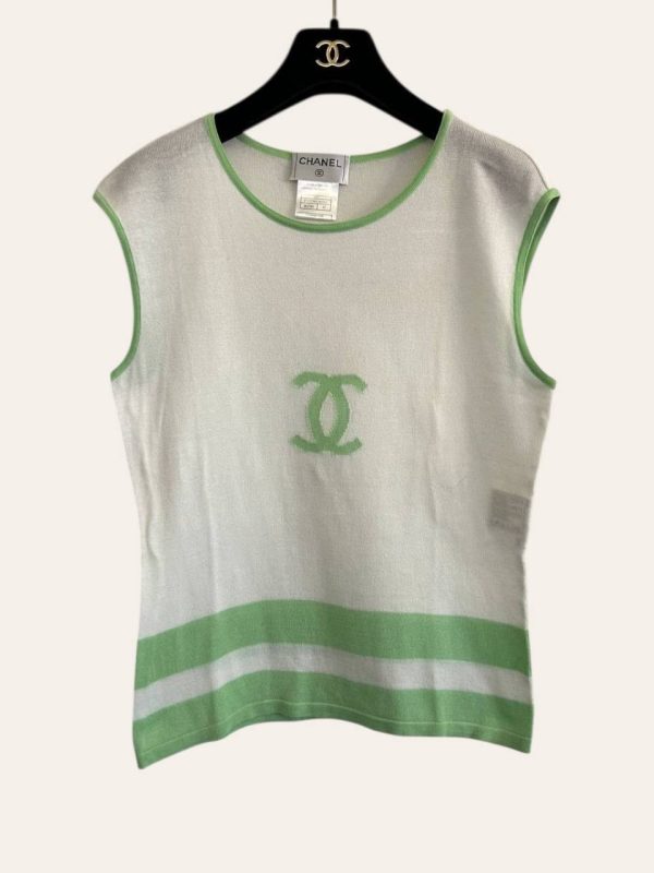 Chanel CC Logo Top