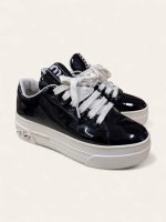 Miu Miu Patent Platform Sneaker Size 35