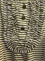 Chanel CC Striped Sleeveless Top
