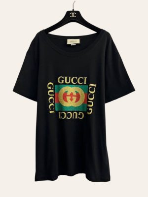 Gucci Glitter Logo T-Shirt
