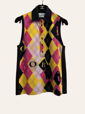 Dior Logo Sleeveless Top