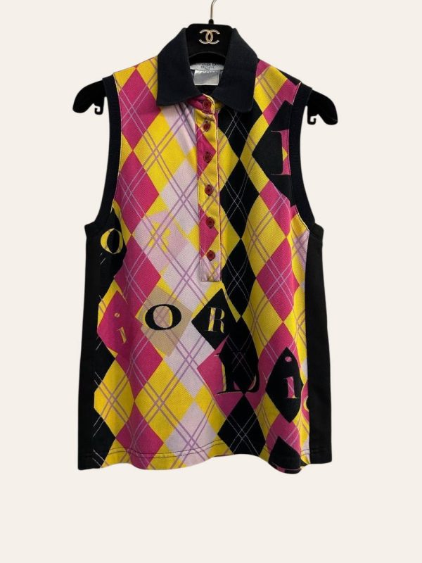 Dior Logo Sleeveless Top