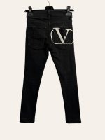 Valentino Logo Slim Fit Jeans