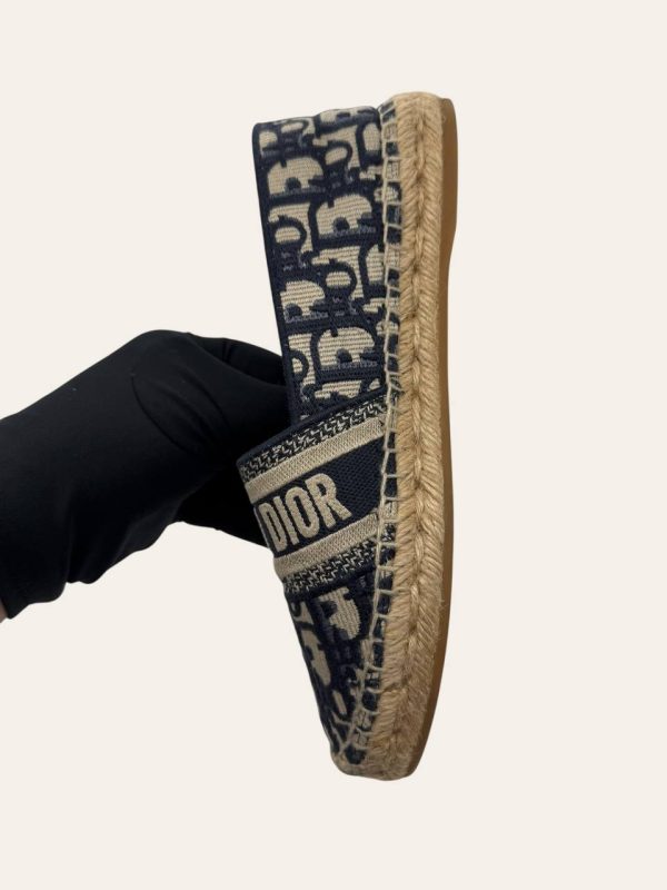 Dior Granville Espadrilles Size 37.5