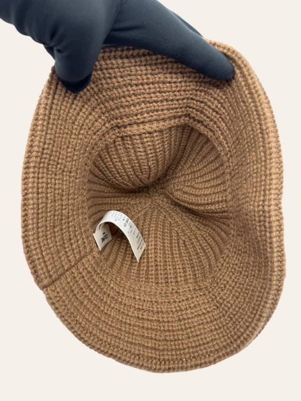 Celine Cashmere Triomphe Cloche Beanie