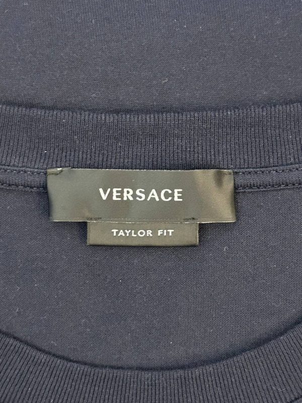Versace Embroidered Logo T-Shirt