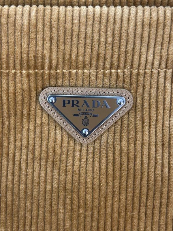 Prada Corduroy Oversized Shirt