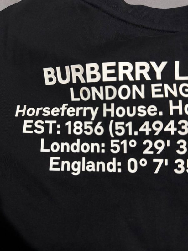 Burberry Logo Oversized T-Shirt