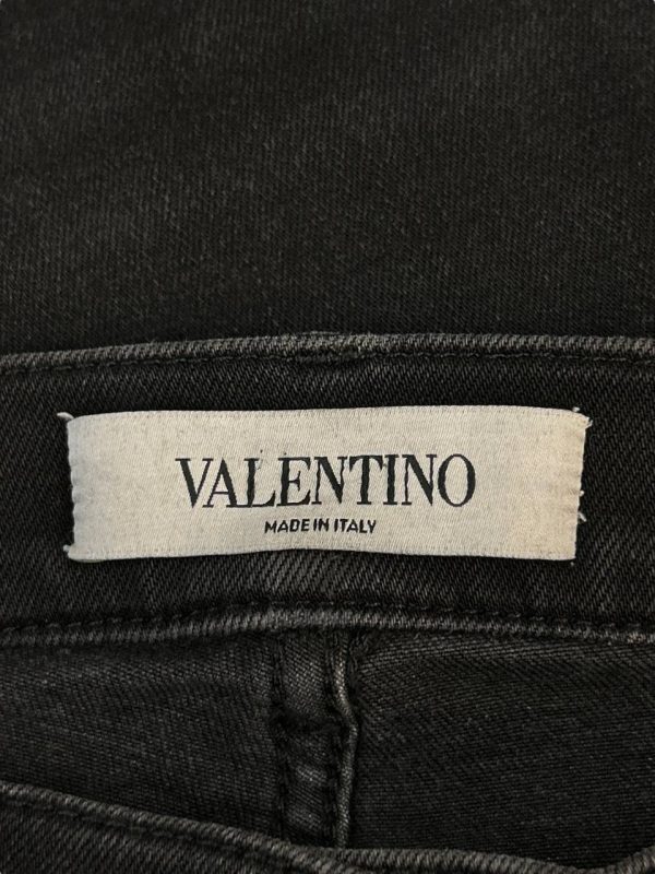 Valentino Logo Slim Fit Jeans