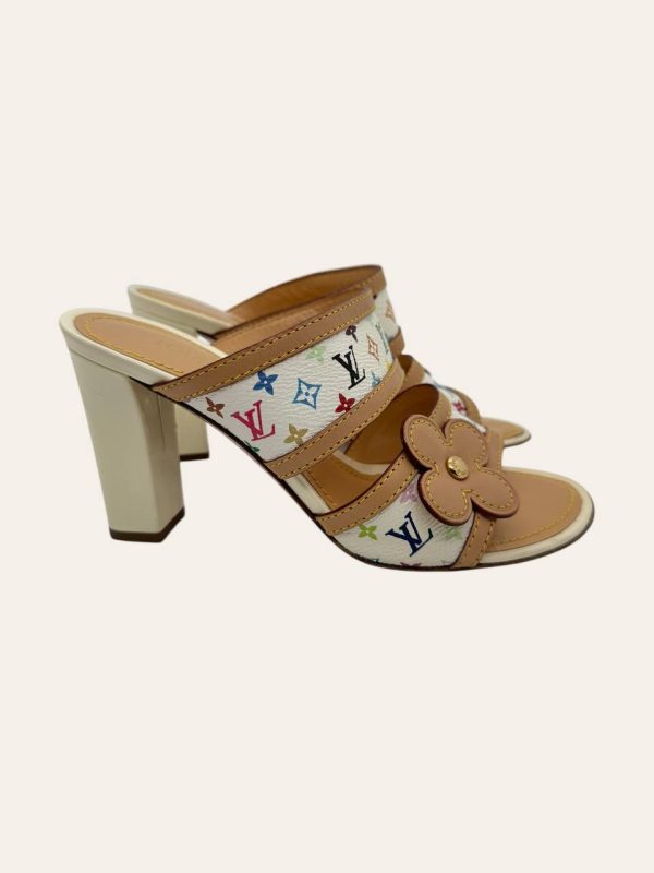 Louis Vuitton Takashi Murakami Multicolour Heel Size 35