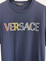 Versace Embroidered Logo T-Shirt