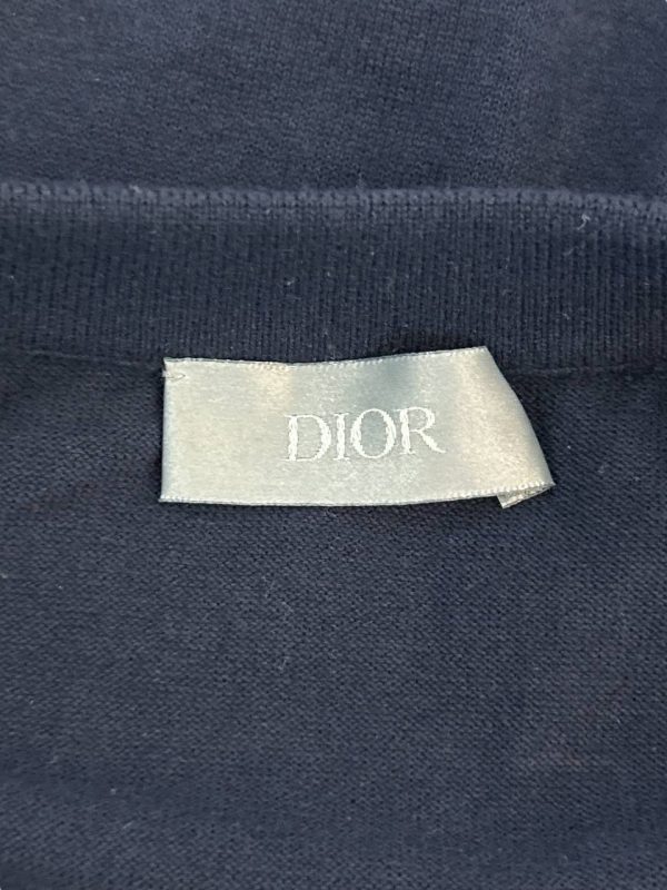 Dior X Jack Kerouac Embroidered Logo Top