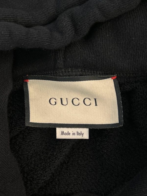 Gucci Graphic Logo Oversized Hoodie