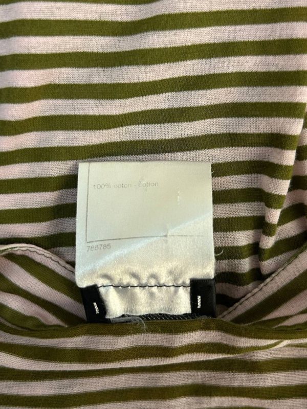 Chanel CC Striped Sleeveless Top