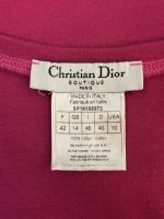 Dior Rhinestone Logo Sleeveless Top