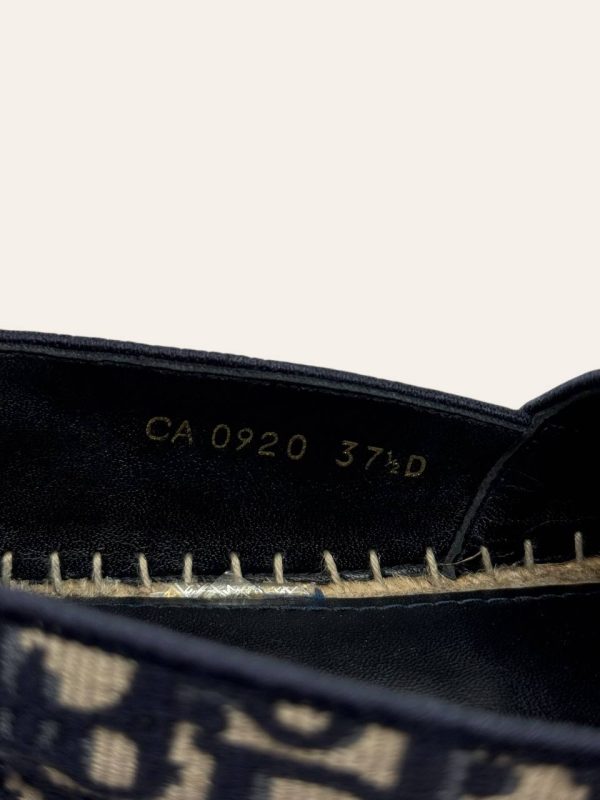 Dior Granville Espadrilles Size 37.5