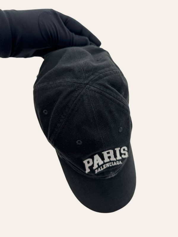 Balenciaga Distressed Logo Hat