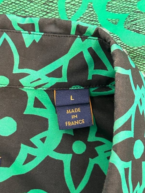 Louis Vuitton Wax Logo Oversized Shirt