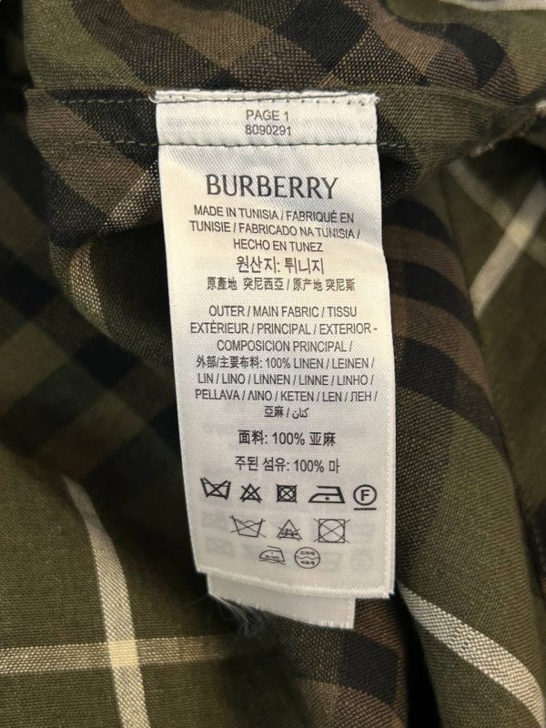 Burberry Checkered Knight Shirt