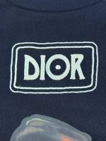Dior X Jack Kerouac Embroidered Logo Top