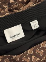 Burberry Logo Silk Skirt
