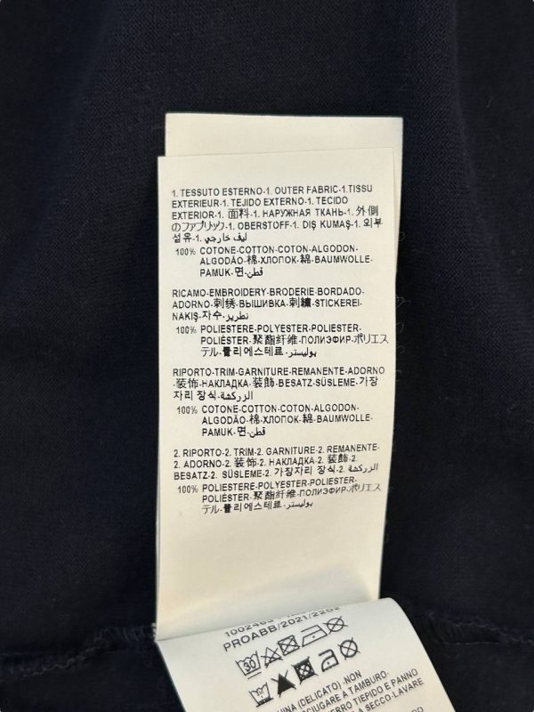 Versace Embroidered Logo T-Shirt