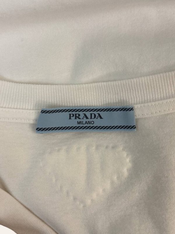 Prada Flower Detail Cardigan Shirt