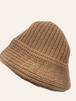 Celine Cashmere Triomphe Cloche Beanie