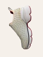 Christian Louboutin Neoprene Spike Sock Sneaker Size 37