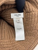 Celine Cashmere Triomphe Cloche Beanie