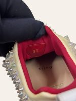 Christian Louboutin Neoprene Spike Sock Sneaker Size 37