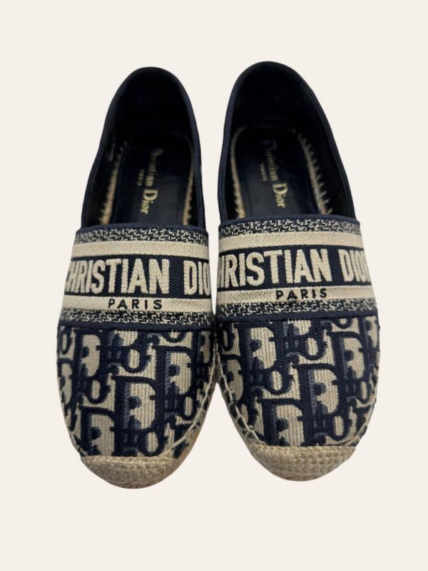 Dior Granville Espadrilles Size 37.5
