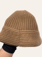 Celine Cashmere Triomphe Cloche Beanie