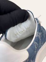 Louis Vuitton Monogram Denim Time Out Sneaker Size 35.5